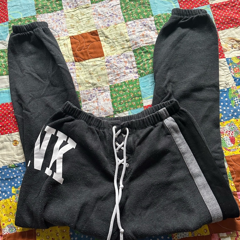 Kids Black Jogger Pants